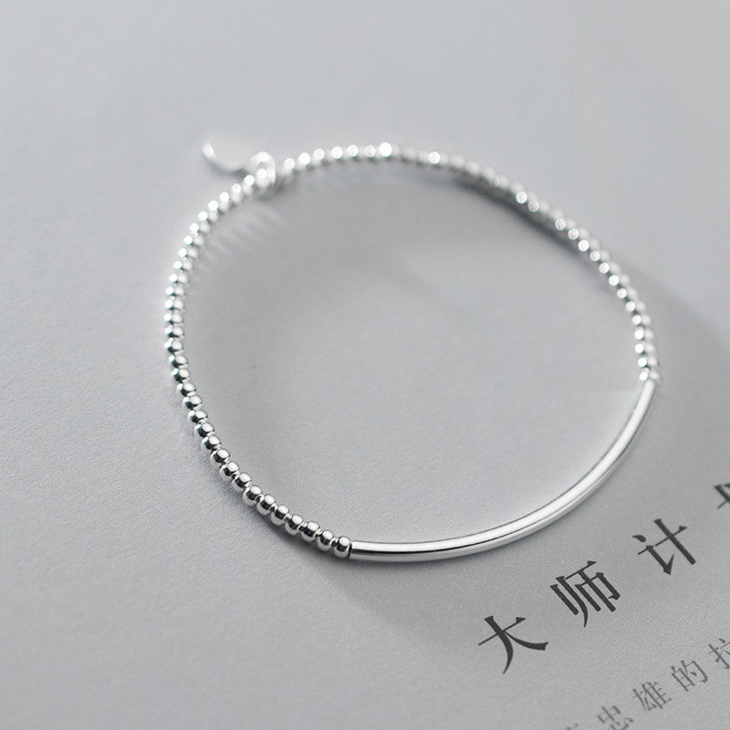 s925 sterling silver chic charm bracelet
