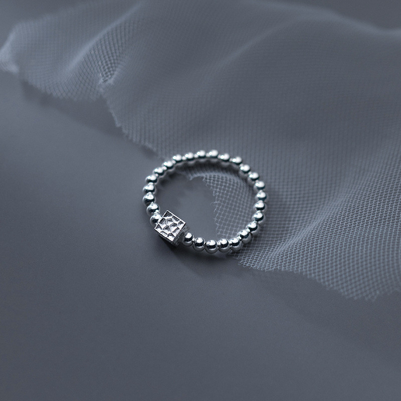 s925 sterling silver chic adjustable ring