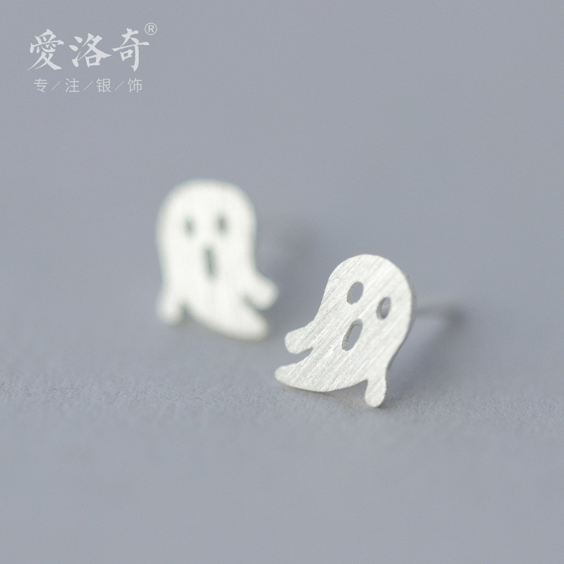 s925 sterling silver hollowed rhinestone chic earrings