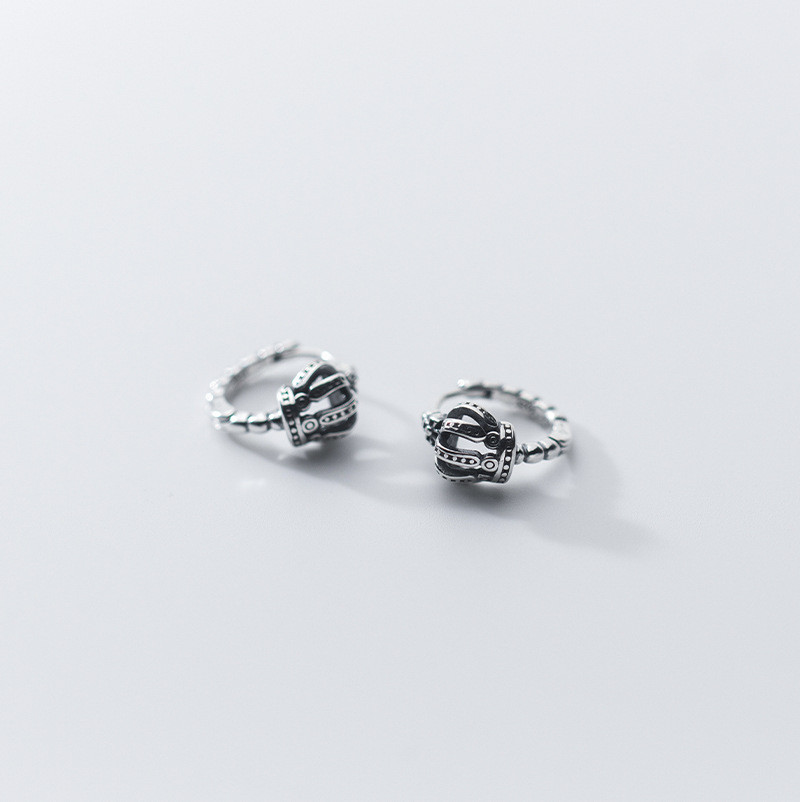 s925 sterling silver silver rose bar vintage chic adjustable earrings