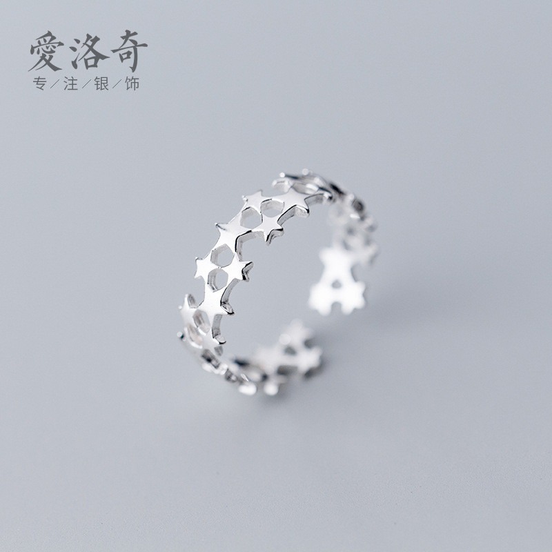 s925 sterling silver heart simple cute heartshape cute ring