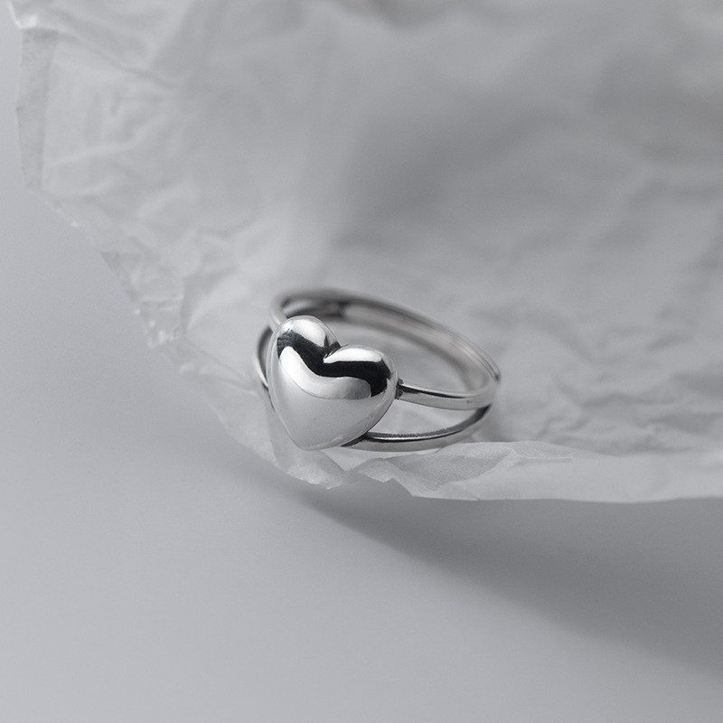 s925 sterling silver silver vintage geometric ring