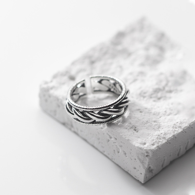 s925 sterling silver fashion ring