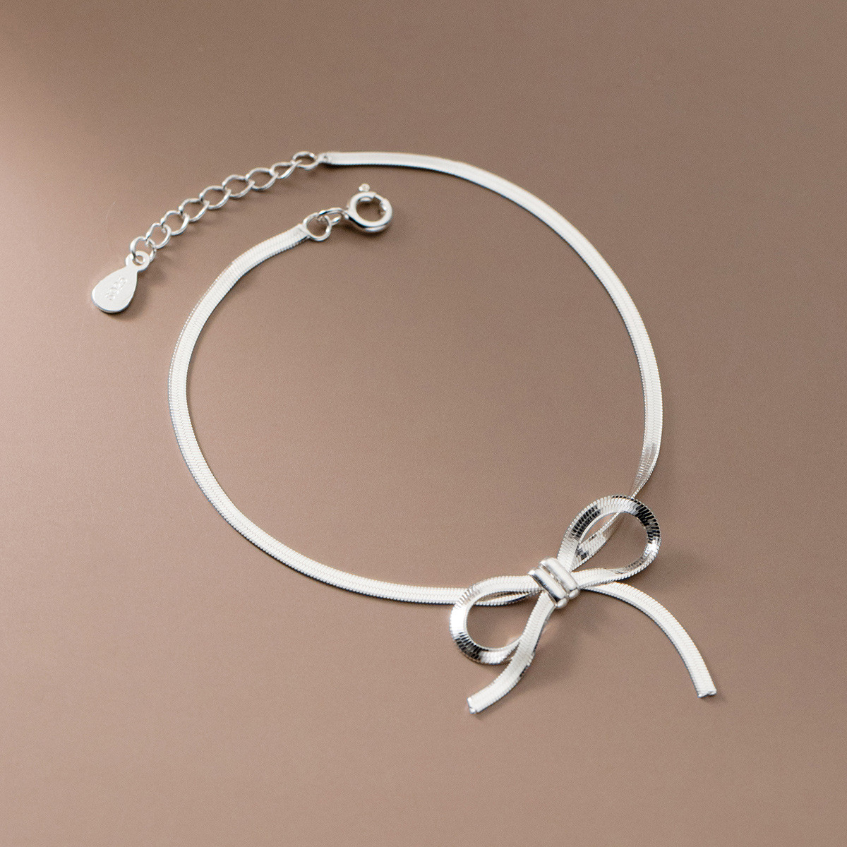 s925 sterling silver charm fashion chic unique heart charm bracelet