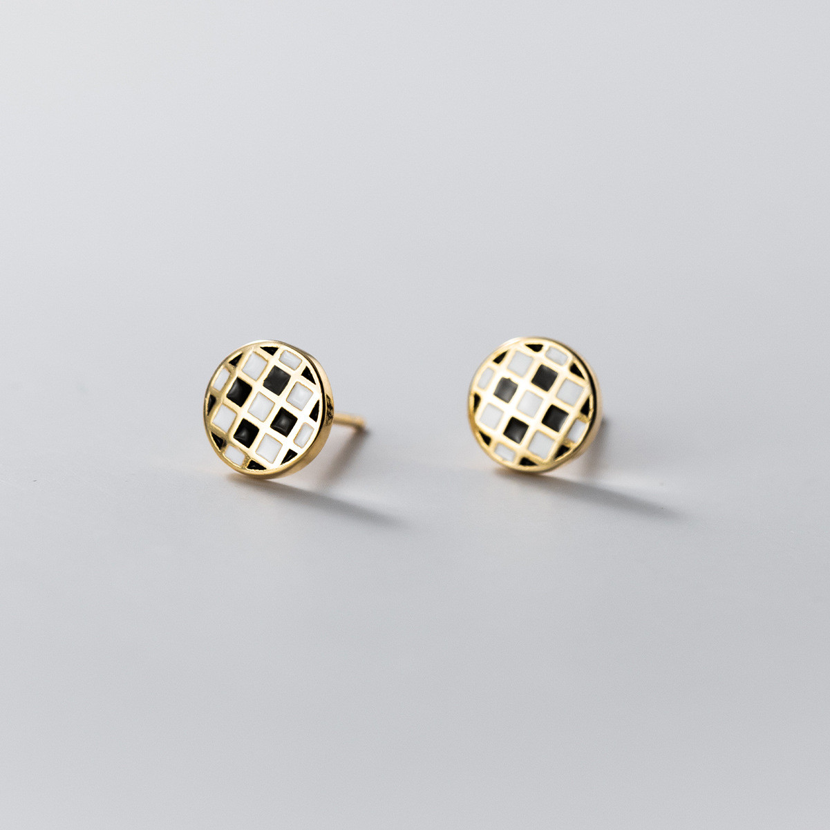 925 sterling silver rhinestone earrings