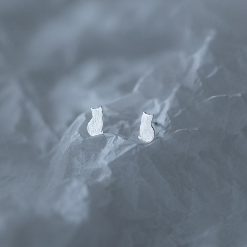 s925 sterling silver heart earrings