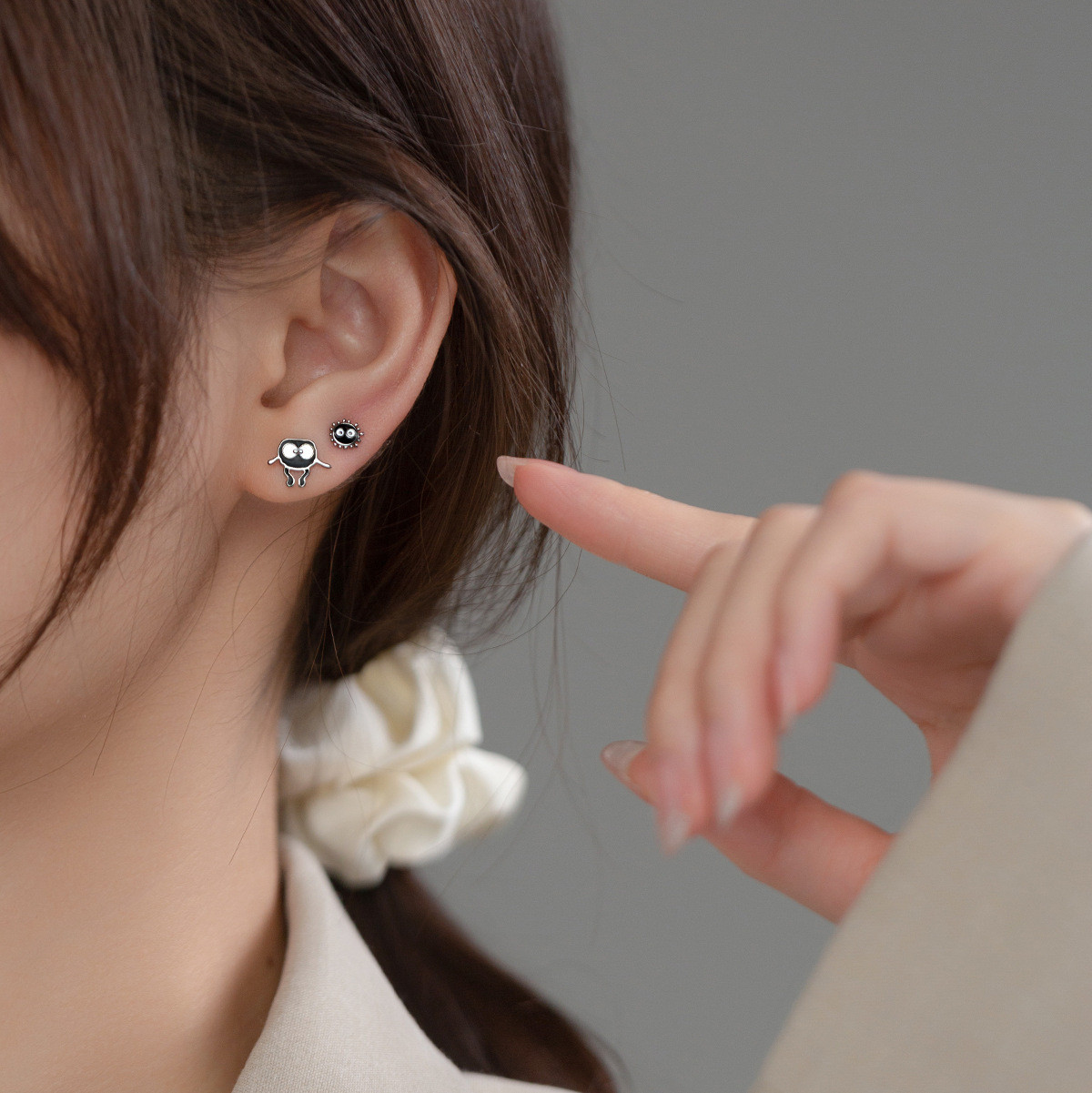 s925 sterling silver star earrings