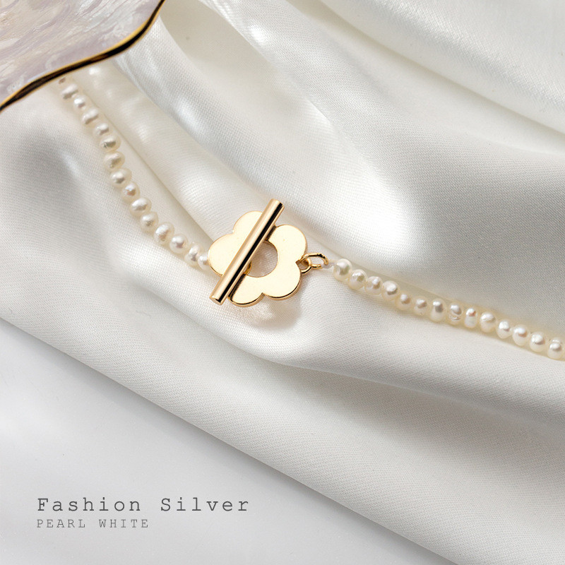 s925 sterling silver doublelayer necklace