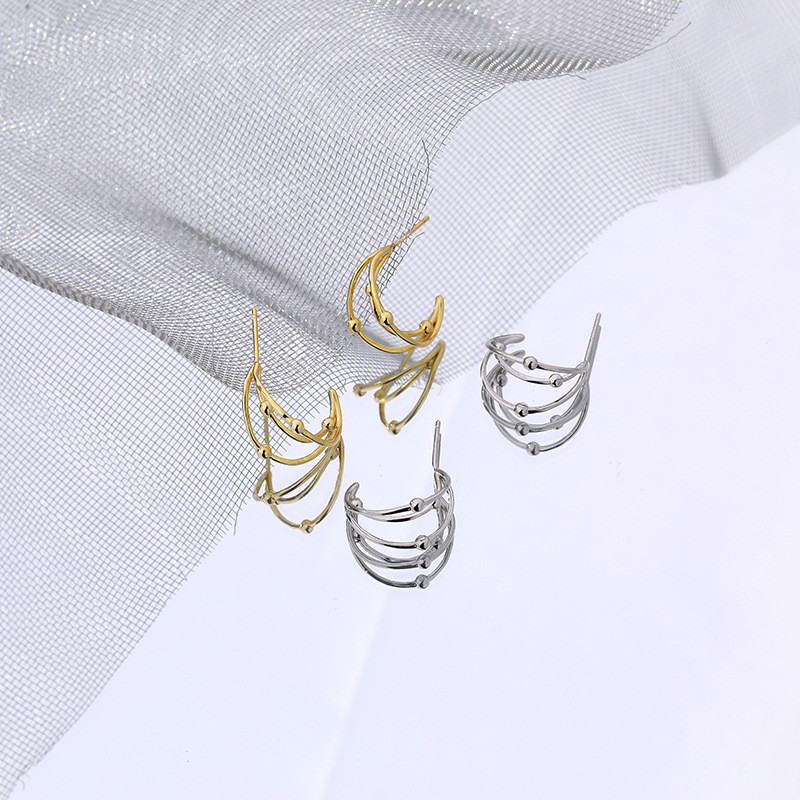 925 sterling silver rope earringsi
