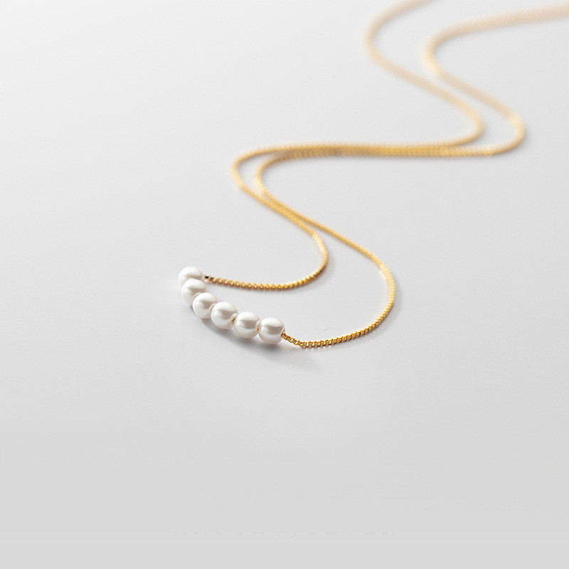 s925 sterling silver square necklace